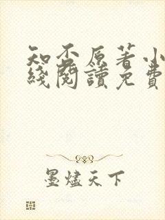 知否原著小说在线阅读免费封面