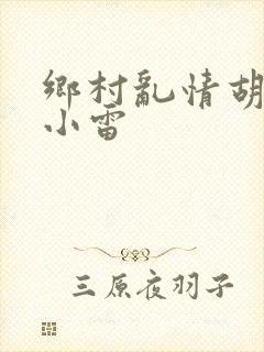乡村乱情胡秀英小雷