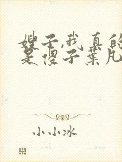 嫂子,我真的不是傻子叶凡免费阅读