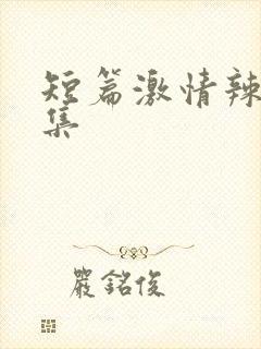 短篇激情辣文合集