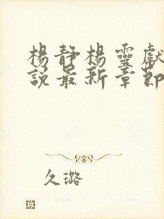 杨静杨灵献身小说最新章节更新时间