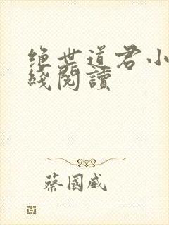 绝世道君小说在线阅读