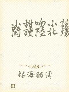 小甜吻小说免费阅读陆北炀