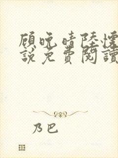 顾晚晴陆怀铮小说免费阅读最新章节封面