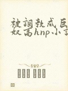 被调教成巨乳奶奴高hnp小说