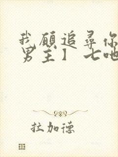 我愿追寻你【双男主】 七吔
