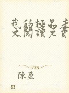 我的极品老婆全文阅读免费阅读全文封面