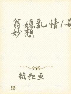 翁媳乱情/奇思妙想封面