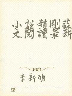 小说赵刚苏柔全文阅读最新章节封面