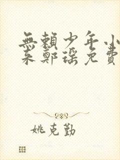 无赖少年小说吴来郑瑶免费阅读全文