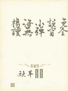 杨洛小说免费阅读无弹窗全文