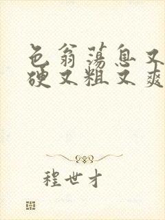 色翁荡息又大又硬又粗又爽电影