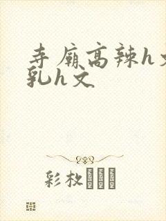 寺庙高辣h文乱乳h文