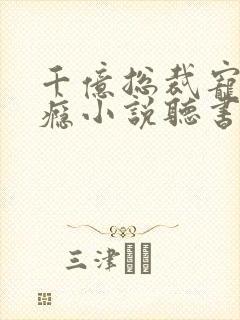 千亿总裁宠妻上瘾小说听书封面