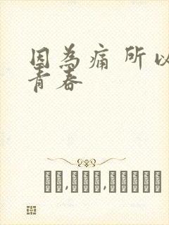 因为痛 所以叫青春封面