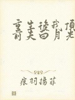 重生后我顶替了前夫白月光九九月著