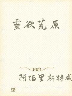 灵欲荒原封面