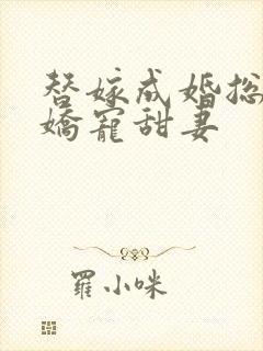 替嫁成婚总裁的娇宠甜妻