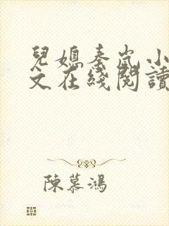 儿媳秦岚小说全文在线阅读无弹窗封面
