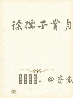 徐孺子赏月