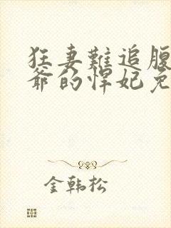 狂妻难追腹黑王爷的悍妃免费阅读