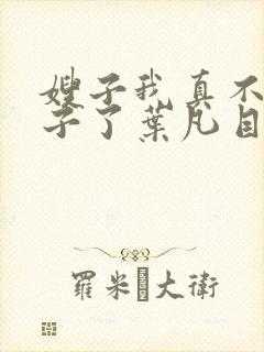 嫂子我真不是傻子了叶凡目录封面