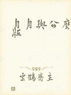 月月与公么完整版封面