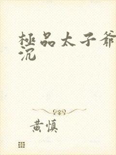 极品太子爷 浮沉