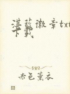 湛蓝徽章txt下载