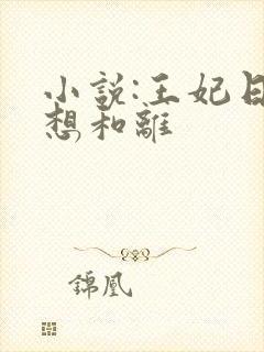 小说:王妃日日想和离