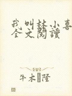 我叫林小喜小说全文阅读