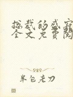 总裁的盛宠前妻全文免费阅读