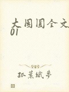 大团圆全文阅读01