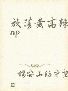 放荡黄高辣h文np封面