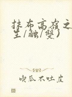 抹布高岭之花(生/触/双)
