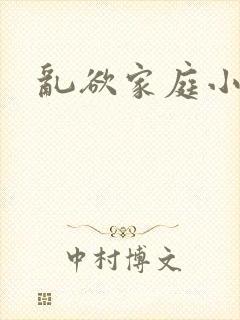 乱欲家庭小说