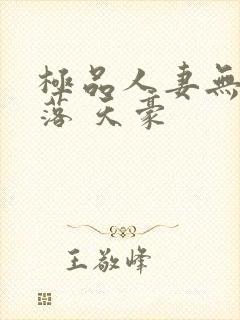 极品人妻无奈堕落 天豪
