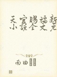 天官赐福新修版小说全文免费阅读封面