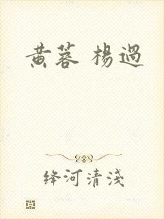 黄蓉 杨过