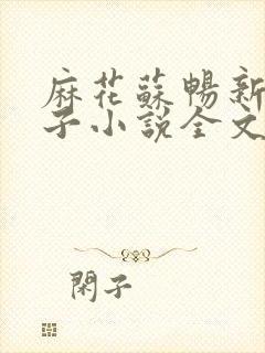 麻花苏畅新婚妻子小说全文阅读免费