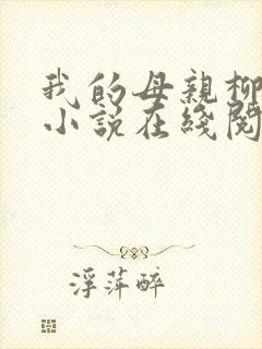 我的母亲柳若曦小说在线阅读