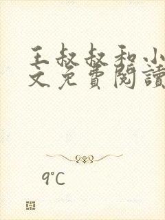 王叔叔和小雪全文免费阅读封面