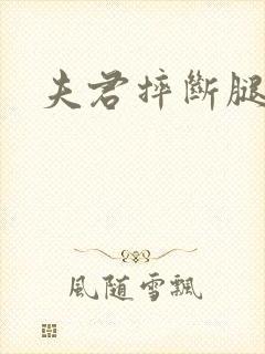 夫君摔断腿后