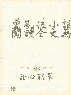 曾风流小说在线阅读全文无弹窗