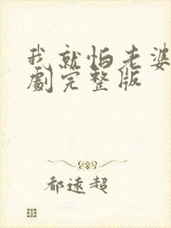 我就怕老婆了短剧完整版封面