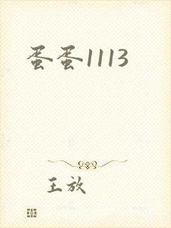 蛋蛋1113
