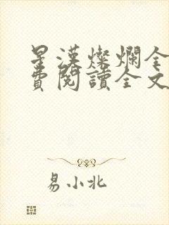 星汉灿烂全文免费阅读全文