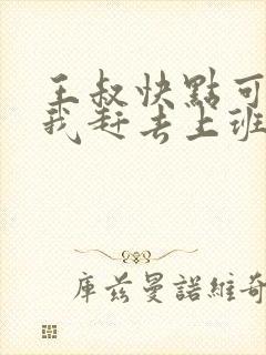 王叔快点可以吗我赶去上班封面