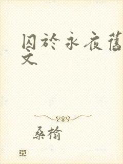 囚于永夜旧版原文