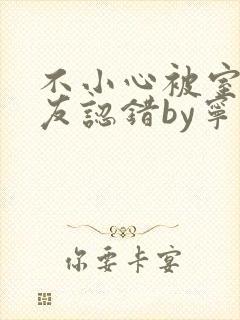 不小心被室友男友认错by宁笑封面